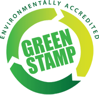 green stamp logo